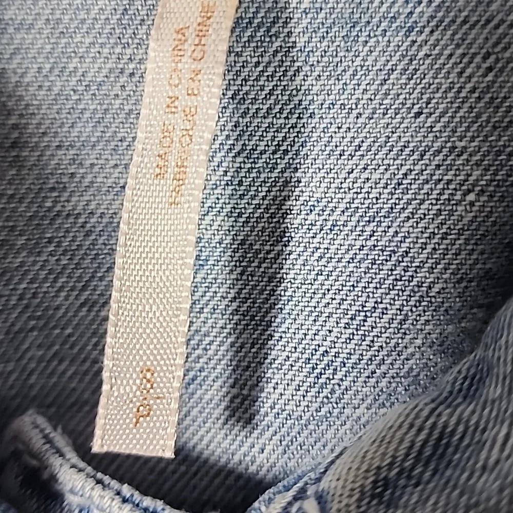 Free People Light Blue Denim Jacket - Picture 7 of 8